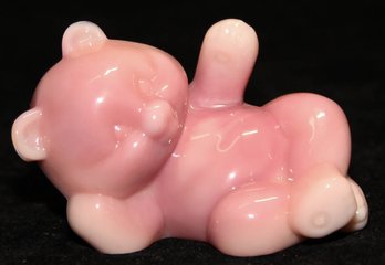 1992 Fenton Rosaline Reclining Bear