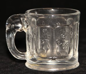 Imperial Glass Nursery Rhyme Elephant Handle Mug