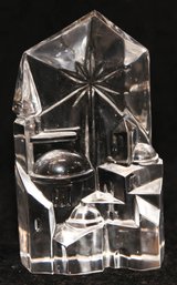 Gallery Originals Full Lead Crystal Bethlehem Sculpture