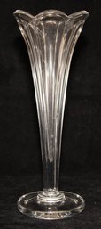 12' Heisey Glass Trumpet Vase