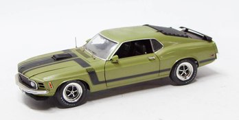 Die Cast Promotions Green 1967 Ford Mustang Boss 302 1/18 Scale