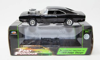 ERTL The Fast And The Furious 1970 Dodge Charger 1/18 Scale With Box