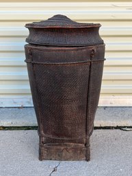 Antique Hill Tribe Storage Basket