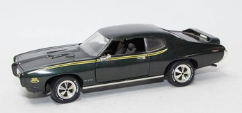 ERTL Metallic Green 1969 Pontiac GTO ' The Judge' 1/18 Scale