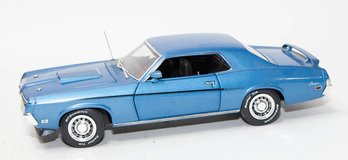 Racing Champions ERTL Blue 1969 Mercury Cougar Eliminator 1/18 Scale