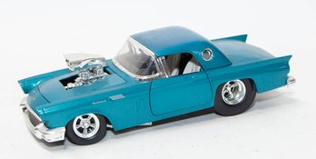 2003 Hot Wheels ProStreet Teal Thunderbird Modified Hot Rod 1/18 Scale