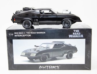 Auto Art Millennium Mad Max 2 The Road Warrior Interceptor 1/18 Scale With Box