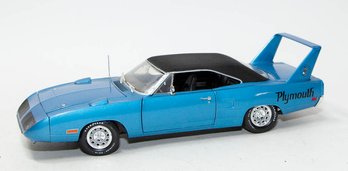 ERTL Blue 1970 Plymouth Road Runner 1/18 Scale