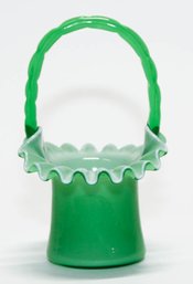 7' Fenton Green Overlay Basket