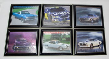 Framed Calendar Pages Of Muscle Cars (6)