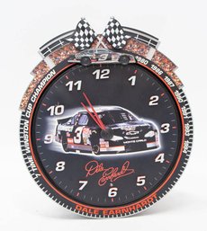 2000 Dale Earnhardt Nascar Motion Clock 11'