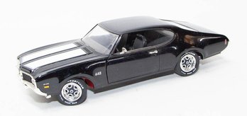 ERTL American Muscle Black 1969 Olds 442 1/18 Scale