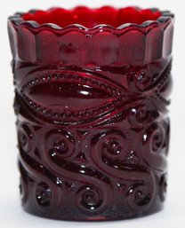 3' Fostoria Red Ruby Toothpick Holder