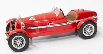 Bburago Red 1934 Alfa Romeo 2300 Mona 1/18 Scale