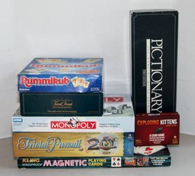 Lot Of Games Including Pictionary And Trivial Pursuit
