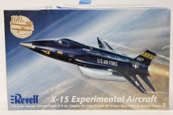 2006 Revell X-15 Experimental Aircraft Model Kit 1:72 *AS IS*