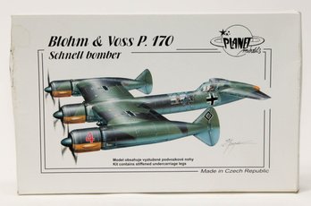 Planet Models Blohm & Voss P. 170 Schnell Bomber Model Kit 1:72 *AS IS*