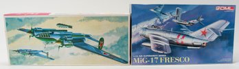 1994 DML MiG-17 Fresco And TU-2 Model Kits 1:72 *AS IS*