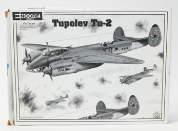 Encore Tupolev Tu-2 Model Kit 1:72 *AS IS*