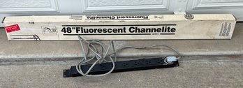 Flourescent Channel And Surge Protector