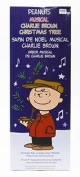 Peanuts Musical Charlie Brown Christmas Tree And Artificial Grass Mat