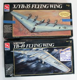 1995 AMT ERTL Northrop YB-49 Flying Wing And X/YB-35 Flying Wing Model Kits 1:72 *AS IS*