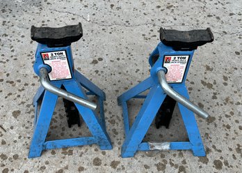 Blue 2 Ton Heavy Jack Stands