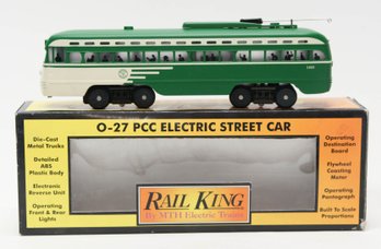 MTH Rail King O-27 PCC Electric Street Car San Fransisco PCC Car *AS IS*