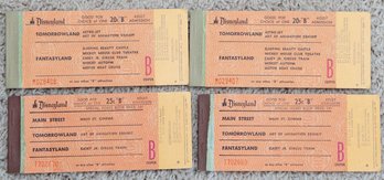 1950s Disneyland Special Guest Ticket Books