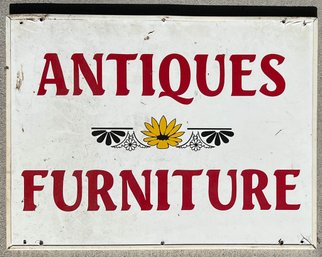 Antiques And Furniture Graphic Store Sign