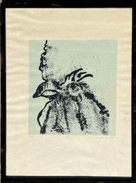 Susanna Cavalletti 'Cock'  Woodblock Signed And Numbered