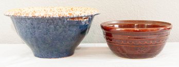 Stoneware Pottery Mixing Bowls