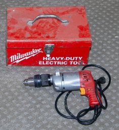 Milwaukee Corded Hammer Drill And Bits