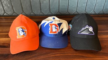Broncos And Rockies Ball Hats