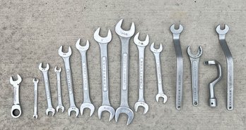 Large Lot Of Craftsman Wrenches