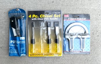 Tool Lot Includes Adjustable Splicing Clamp