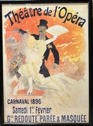 Theatre De L Opera Carnaval 1896 Print