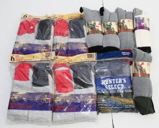 Lot Of Wool And Thermal Heavy Weight Socks New In Package