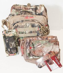 Field Line Pro Series Waist Pack, Backpack And Camo Case New With Tags
