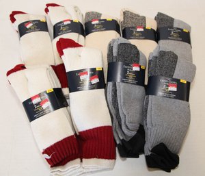 Lot Of New In Package Mens Boot Socks