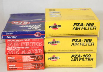 Pennzoil, STP And Mortorvator Air Filters