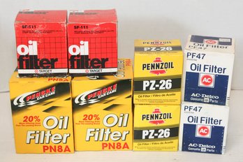 AC-delco, Penske And Pennzoil Oil Filters