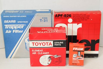 Trapper, Fram, Toyota And Target Filters