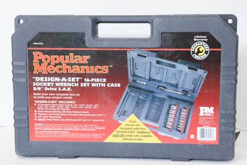 Popular Mechanics Design-A-Set Socket Wrench Set (Missing Sockets)