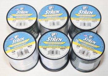Stren High Impact Monofilament Fishing String (6) NEW