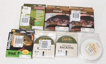 Lot Of Fly Line Backing And Fly Line New In Package