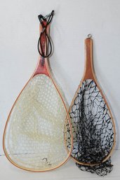 Pair Of Fishing Catch And Release Nets