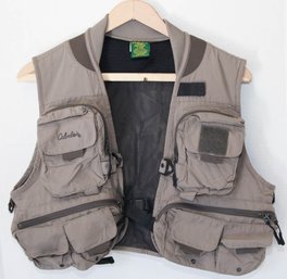 Cabela's Khaki Fishing Vest Size Medium