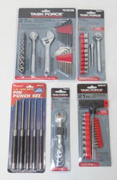 Lot Of Tools Including Pittsburgh Pin Punch Set New In Package