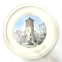 Delano Studios  Water Tower Western Springs IL. Collectors Plate